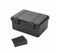 Fzaqwen Hardware Waterproof Case Equipment Box Storage Case Carrying Case PP Hard Shell with Reinforced Latches Lock Hole Pressure Valve Ergonomic Handle, Style to 6