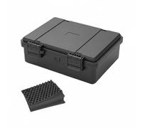 Fzaqwen Hardware Waterproof Case Equipment Box Storage Case Carrying Case PP Hard Shell with Reinforced Latches Lock Hole Pressure Valve Ergonomic Handle, Style to 5