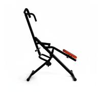 Fzaqwen Indoor Exercise Equipment Exercise Machine Stationary Bike Full Body Workout Stable Triangular Structure Steel PP Leather Adjustable Seat Ergonomic