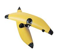 Fzaqwen Kayak Stabilizer Inflatable Floats Water Sports Accessory PVC Material Reinforced Tips Secure Inflation Point Suitable for Canoeing Learning Outdoor Activities, Yellow