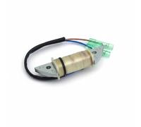 Fzaqwen Marine Engine Coil Outboard Spiraled Inductor Spark Charging Electrical Marine Component Metal Suitable for Boat Repair Engine Maintenance, Yamaha 2-Stroke 9.9-15HP Charging Coil 63V