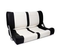 Fzaqwen Marine Seat Boat Bench Marine Chair Seat With Supportive Padding And Comfortable Backrest Aluminum Base With PVC Suitable for yachts speedboats deck areas