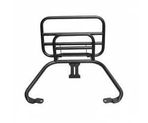 Fzaqwen Motorcycle Luggage Rack Rear Carrier Rack Folding Metal Rack For Primavera 150 And 150 Models Flexible Folding Design For Loads Suitable for commuting short trips errands travel
