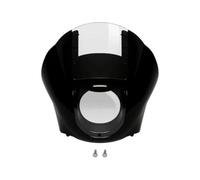 Fzaqwen Motorcycle Wind Fairing Cowl Guard With Aerodynamic Shell And Included Mounting Hardware For XL883 And 1200 1995-2005 suitable for road trips short commutes, Transparent