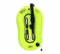 Fzaqwen Nylon Diving Wing Buoyancy Compensator Wing Bladder Air Cell With Donut Shape And 25lbs Or 30lbs Lift 1050D Nylon And 420D Bladder Suitable for , Fluorescent Yellow