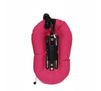 Fzaqwen Nylon Diving Wing Buoyancy Compensator Wing Bladder Air Cell With Donut Shape And 25lbs Or 30lbs Lift 1050D Nylon And 420D Bladder Suitable for , Peach Pink