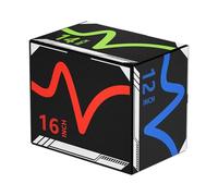 Fzaqwen Plyometric Strength Training Multifunction High Density Jumping Exercise Equipment Agility Box for Home Fitness Gym, Style A