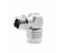 Fzaqwen Regulator Adapter Scuba Adapter Elbow Chrome Brass Smooth Hose Routing 90 Or 110 Degree Options Suitable for Long Dives Boat Trips Rental Fleets Club Use, 90 Degree