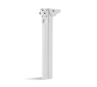Fzaqwen Support Stand Folding Table Leg Hinge Bracket Mount Locking Latch Carbon Steel Rectangular Tube Multi Hole Plate Stable Support Space Saving Suitable, 70cm, White