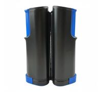 Fzaqwen Tennis Net Support Portable Table Tennis Net Clamp Retractable Pong Net Bracket Adjustable Construction Stable 5 cm Clamp Range Suitable for Sports Facilities Travel, Black Blue