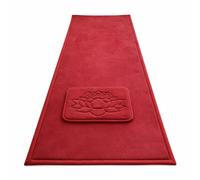 Fzaqwen Thick Prayer Cushion Soft Memory Foam Support Elegant Print Washable Material Comfortable Floor Pad Suitable for Home Decor Prayer, 50x180 cm