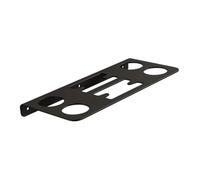 Fzaqwen Vertical Tennis Rack for Wall Mounting, Space-saving And Practical Storage System Made of Black Material for Rackets And