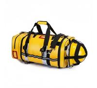 Fzaqwen Waterproof Carrier Emergency Backpack Firefighting Bag Response Pack Tools Organizer with Wide Opening and Modular Layout Suitable for Firefighters, Array, Yellow