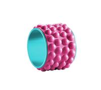 Fzaqwen Wheel for Stretching The Back, Ergonomic Equipment, Circle, for Home Exercise, Stimulating Postures for Women, in, Red and Blue