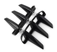 FZCSIMR Car front spoiler For L&and R&over For Discovery 5 LR5 2021 2022 Front Bumper Splitter Grille Air Vent Cover Trim(Pair)