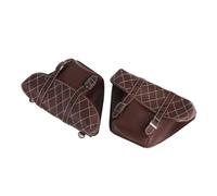 FZCSIMR for for Vulcan 2000 2006 for Vulcan 900 Custom Motorcycle Saddlebag Luggage Storage Leather Tool Side Bags Motorcycle Luggage Bag(D)