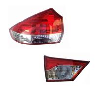 FZCSIMR Left Right Rear Tail Light For Suzuki For Ciaz 2015-2018 | Bumper Stop Brake Lamp Turn Signal Warning Light Tail Lights(L pair,B)