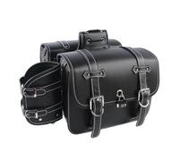 FZCSIMR Motorcycle Universal SaddleBag Large Capacity Side Bags Storage Tool for Y&amaha Motorcycle Luggage(Black)