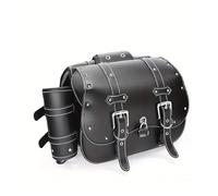 FZCSIMR Windscreen Nuts Motorcycle Universal for Y&amaha Retro SaddleBag Large Capacity Side Storage Tool Bags Motorcycle Screw Kit