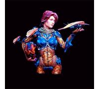 FZCWAVAB 1/10 Sci-Fi Agent Woman Soldier Resin Soldier Bust Model Kit Unpainted and Unassembled Resin Model Kit //R9z0g9