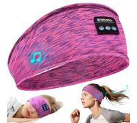 FZF Sleep Headphones for Side Sleepers: Bluetooth Headband Ultra-thin for Sleeping | Comfortable Headband Headphones with Speakers | Sleeping Headphones for Sport/Travel/Nap-Purple