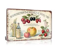 FZFN Backyard Decor Soft Bath Retro Wall Decor | Vintage 1894 Herbal Remedies: A Natural Cure For All Your Needs Nostalgic For Shop Living Room(20X30CM)