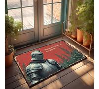 FZFN Bravery In War: A Knight's Tale Retro Area Kitchen Mat | Front Durable Washable Waterproof Kitchen Best Non Slip(50X80CM)