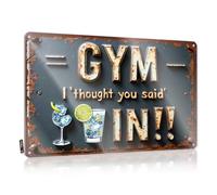 FZFN Cool Wall Art Outdoor Camping Accessories Wall Decor | Relaxation Vs. Workout: The Ultimate Choice? Aesthetic For Retirement Home(20X30CM)