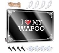 FZFN Cool Wall Decor Bathroom Stuff Ready To Hang - I Love My Wapoo Designer For Kitchen(20X30CM)