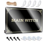 FZFN Cool Wall Decor Ideas Colorful Main Witch For Rooms - Cool Bathroom Stuff Customizable(20X30CM)
