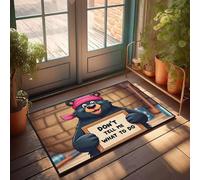 FZFN Don't Tell Me What To Do. Room Decore Bathroom Small - Rug Non Slip For Home(65X90CM)