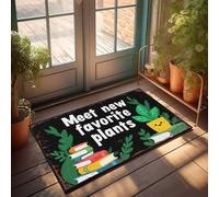 FZFN Doormats For Indoor Entrance Home Explore Our Collection Of Unique Houseplants: Perfect For Book Lo Doormat Welcome Home Door Mat Cool Stuff For Boys(40X60CM)