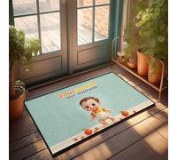 FZFN Fall Porch Mat Capturing Precious Moments: Your Baby'S Growth Journey Doormat Room Stuff Fall Decor Outdoor(65X90CM)