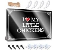 FZFN I Love My Little Chickens Cool Wall Art Housewarming Gift Decorative | Sl ccessory Hanging Art For Trailer Living Room(30X40CM)