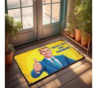 FZFN Inside Door Mats For Home Entrance Thumbs Up: The Charmome Effect On Confidence And Style Doormat Door Mats For Home Entrance Spring Porch Decor(50X80CM)