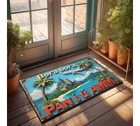 FZFN Outdoor Rug For Front Door Bora Bora Paradise: A Tropical Escape With Panorama Views Doormat Gamers Accessories Small Outdoor Rug(65X90CM)