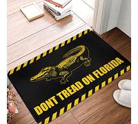 FZFN Shoes Here Mat Dont Tread On Florida Doormat Desk Decor For Men Winter Doormat Outdoor(50X80CM)