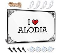 FZFN Signs Decor Sweet I Love Alodia For Slow - Kitchen Stuff Customizable(20X30CM)