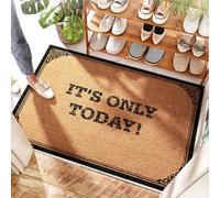 FZFN Surfboard Outdoor Entry Entry Mat It's Only Today! - Waterproof Kitchen Polypropylene | Surfboard/Bath Rug Non Slip Washable - Kitchen Door & Rubber Holes(40X60CM)