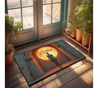 FZFN Vienna: The Eternal City Of Light And Shadows Runner Retro Decor Stain Resistant | House Outdoor Funny Memory Foam Area Easy Clean For Teen High Traffic(65X90CM)