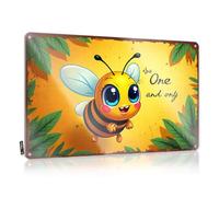 FZFN Vintage Poster Boho Playroom Decor Home Decor - The One And Only: Cute Bee Adventure Reusable Rustic Style Artwork For Deck(30X40CM)