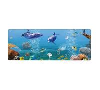 FZGGWYHL Colored Undersea World Printed Mouse Pad Desktop Protection Pad Keyboard Pad