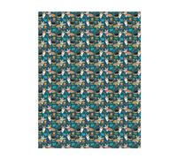 FZGGWYHL Corgi printed Flannel Blanket throw blanket