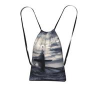 FZGGWYHL Giant Nuclear Ship printed Storage bag with a drawstring backpack sports bag