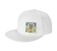 FZGGWYHL Golden Retriever Dog printed Baseball cap casquette Adjustable sandwich cap