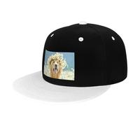 FZGGWYHL Golden Retriever Dog printed Baseball cap Hip-hop hat adult headwear