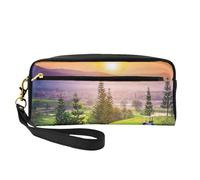 FZGGWYHL Golf Resort Park Printed Pencil Case Small Makeup Bag Portable Storage Bag