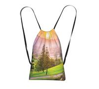 FZGGWYHL Golf Resort Park printed Storage bag with a drawstring backpack sports bag