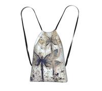FZGGWYHL modern dragonfly printed Storage bag with a drawstring backpack sports bag