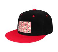 FZGGWYHL Pug Dog printed Baseball cap Hip-hop hat adult headwear